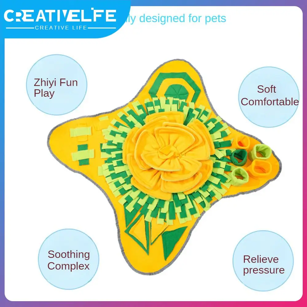 

Easy To Use Taste Training Sniffing Pad Easy Clean Pet Dog Nasal Congestion Pad Take Care Of Your Pets Life Food Dispenser