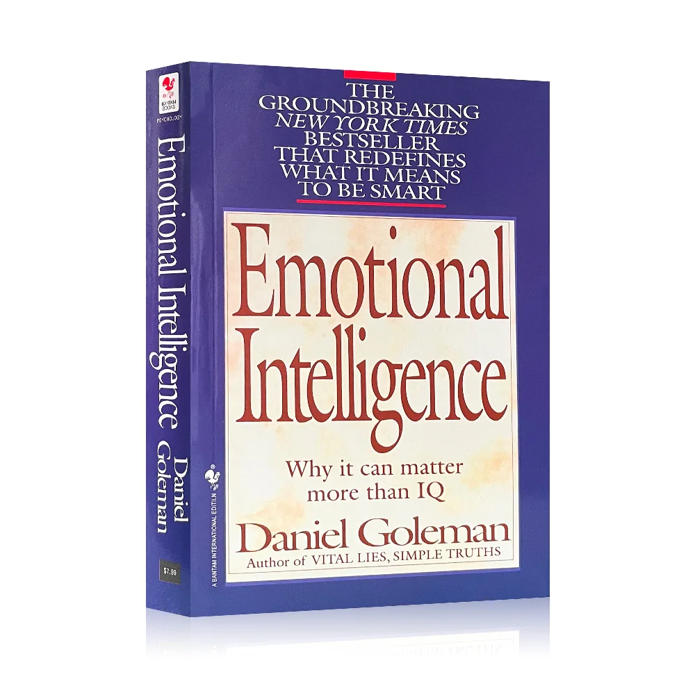 

Эмоциональный интеллект Goleman Why EQ более важен, чем Q-книги для индивидуального развития психологической мотивации для Adlut