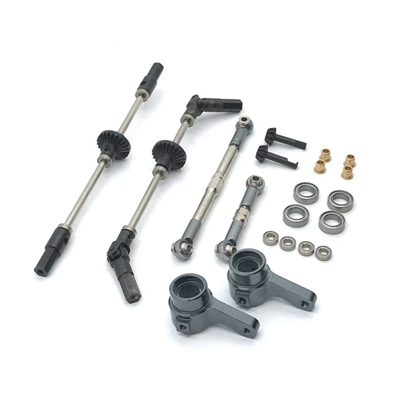 FBIL-5X Upgrade Steel Gear Bridge Axle Gears For WPL B14 B24 C14 C24 C34 C44 B16 B36 1/16 RC Car Spare Parts Accessories,4WD enlarge