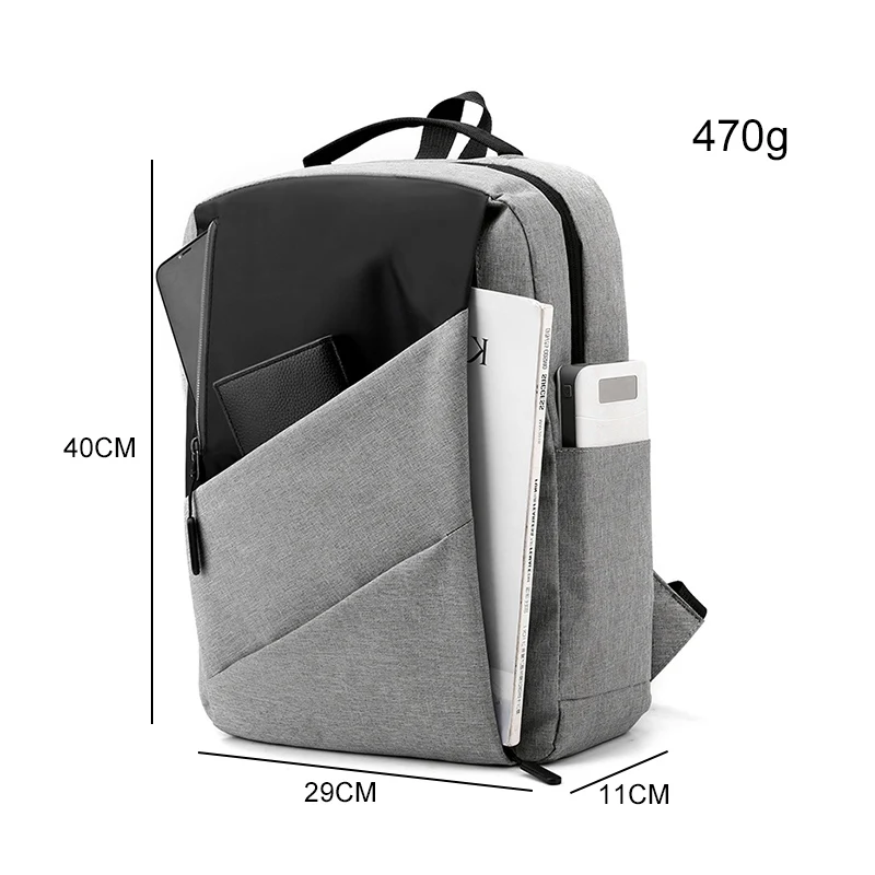 2023 New Casual Bag Wholesale Fashion Light Weight Computer Bag Custom Logo Trend Sports Travel Laptop Shoulder Bag Backpack