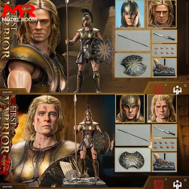 

HHMODEL&HAOYUTOYS 1/6 Empire Legion Greek First Warrior HH18048 HH18049 12'' Male Soldier Action Doll Full Set Collectibel Toy