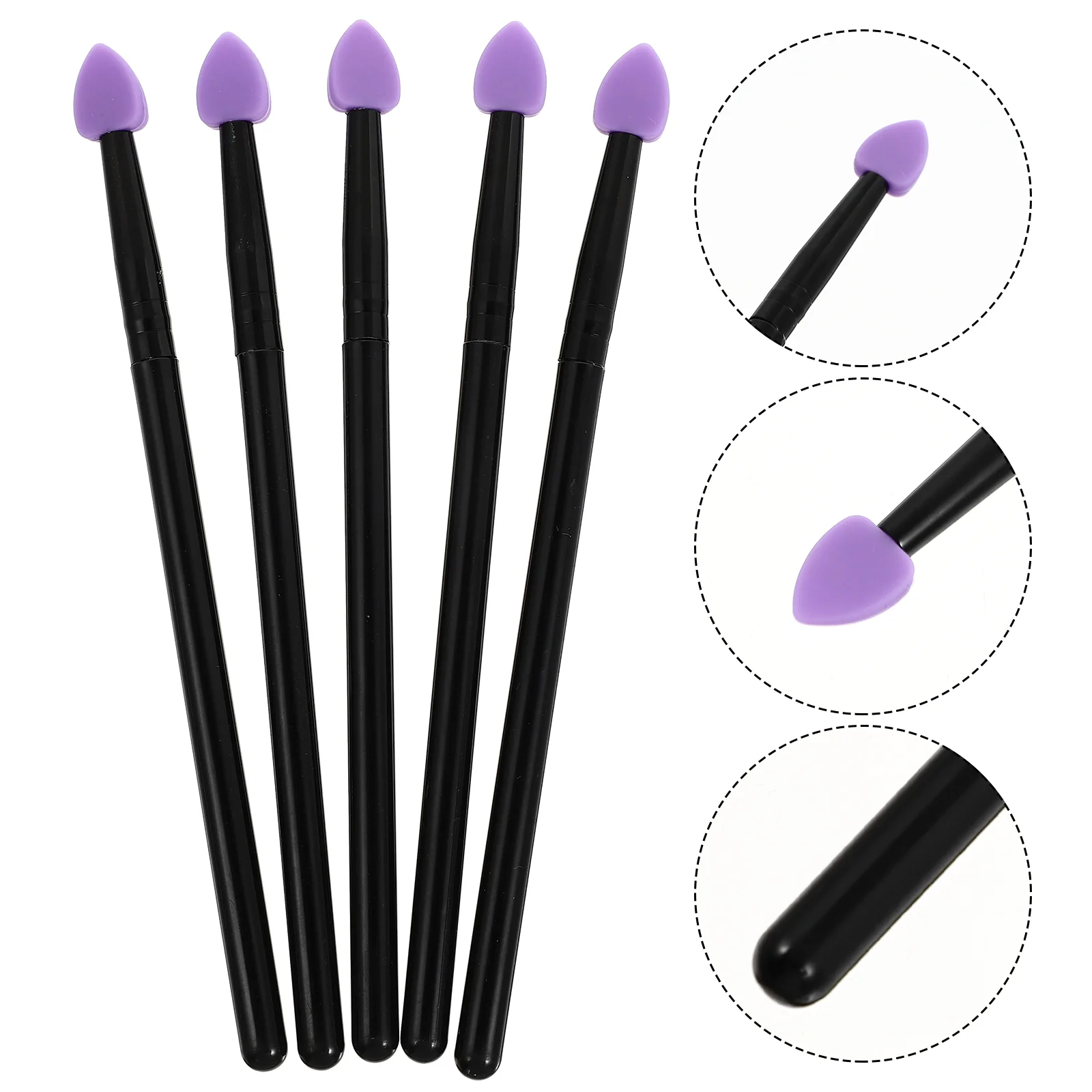 

Brush Makeup Siliconeeyeshadow Applicator Eye Tool Brushes Facial Lip Eyeliner Set Cream Professional Tools Utensil Foundation