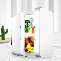 8l mini refrigerator portable cooler compact refrigerator 12v220v for car truck kitchen home use picnic camping silent freezer