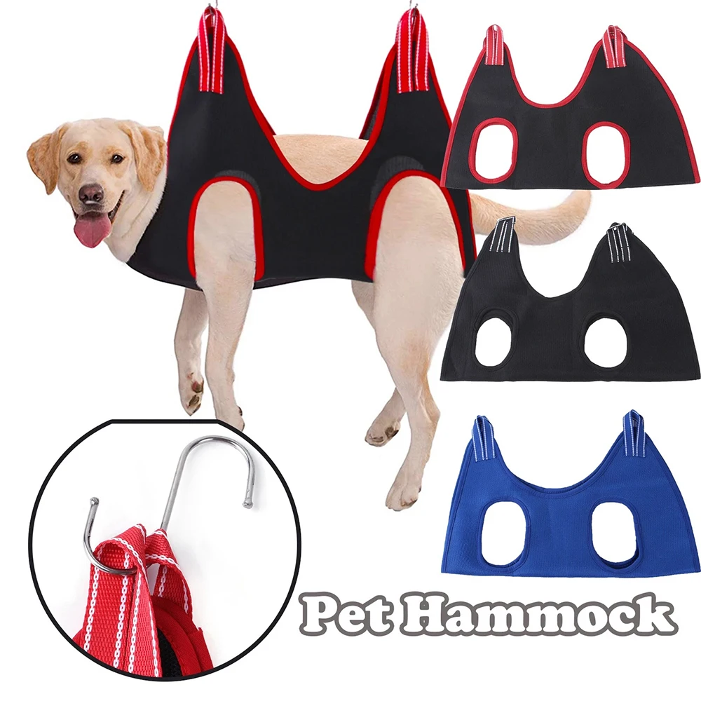 Dog Cat Grooming Hammock Pet Grooming Hammock Cat Small and Medium Dog Feeding Potion Hammock Dog Nail Trimming Hammock