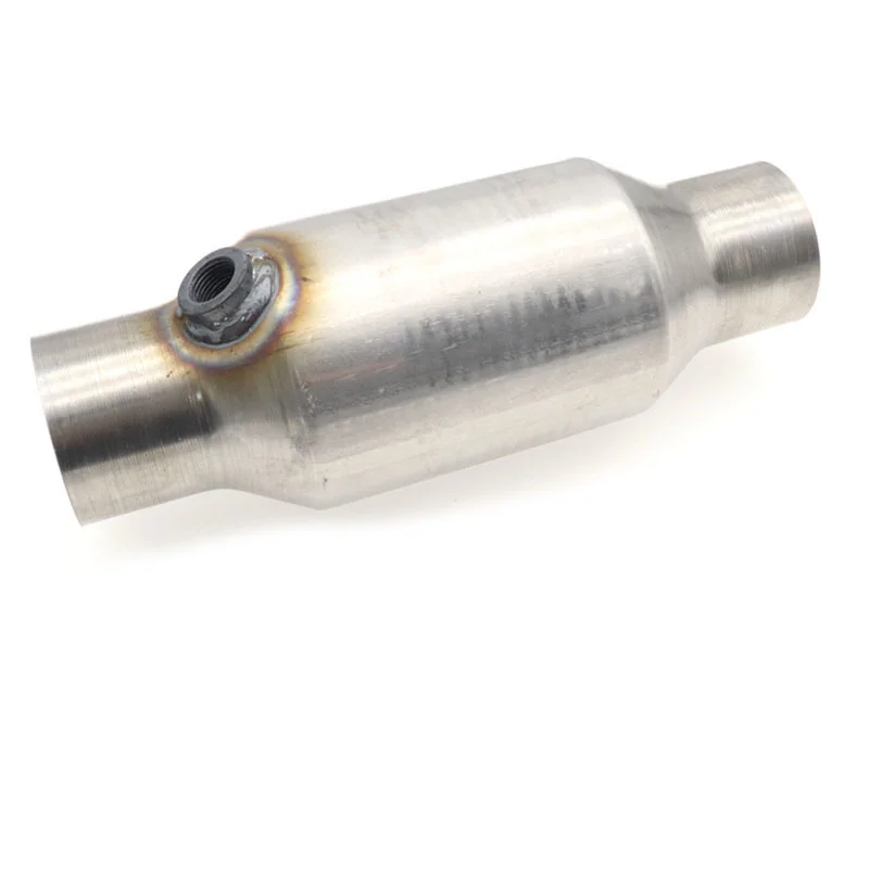 

2 "универсальный 400-ячеечный автомобильный каталитический нейтрализатор системы выхлопных труб, длина глушителя 11 "аксессуары для двигателя из нержавеющей стали