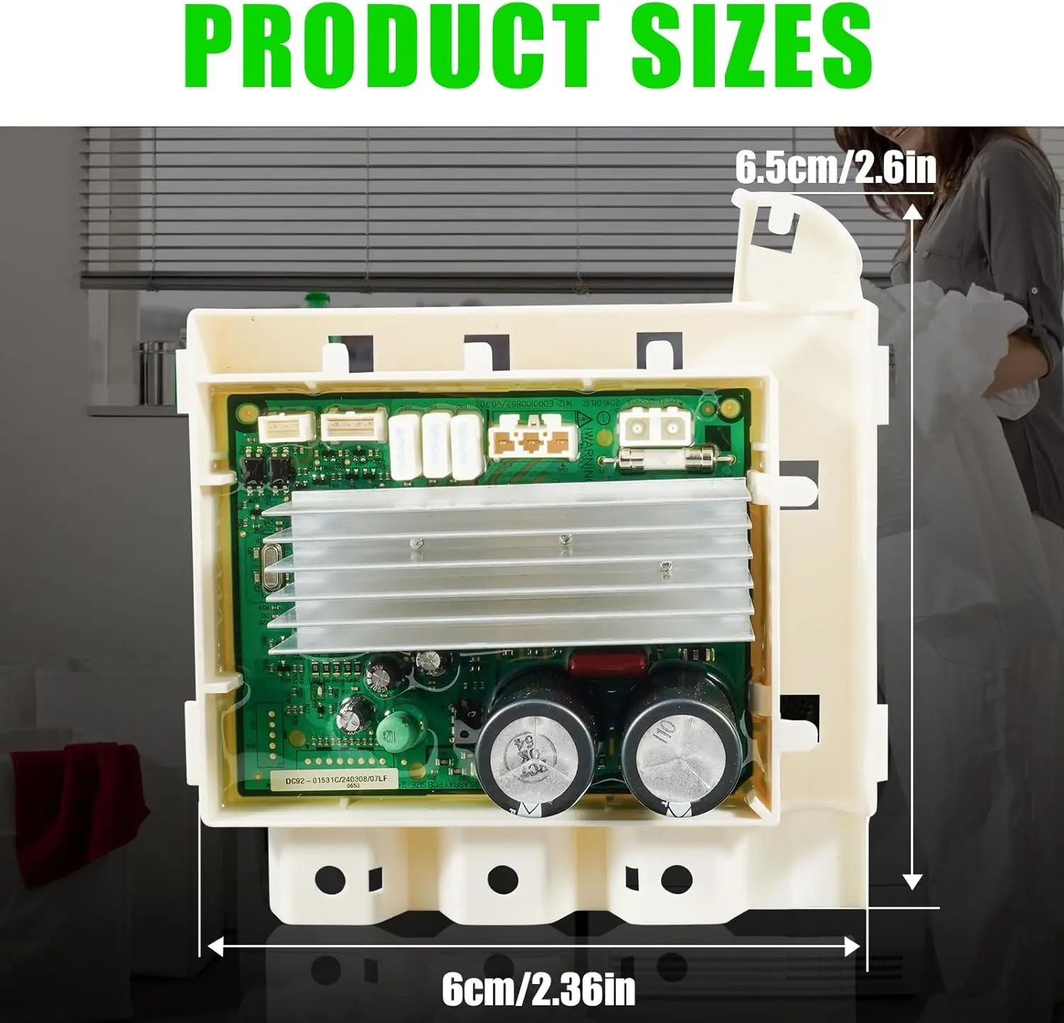 DC92-01531C печатная плата управления инвертором совместимая с шайбой Samsung исправляет