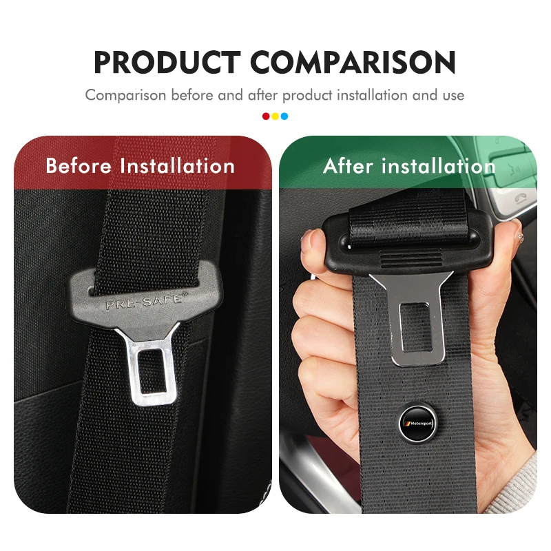 2 шт. стопор для автомобильного ремня безопасности пряжка ограничитель