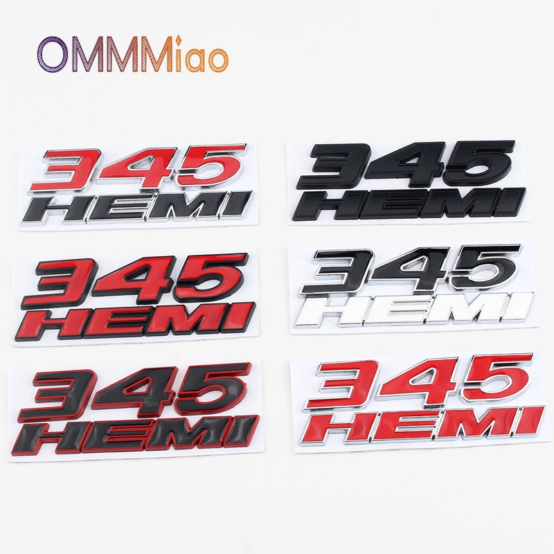 

Модифицированная наклейка Dodge 345 hemi, модель 1500 года, аксессуары для фотоаппарата dodge challenger, автомобильные наклейки и наклейки