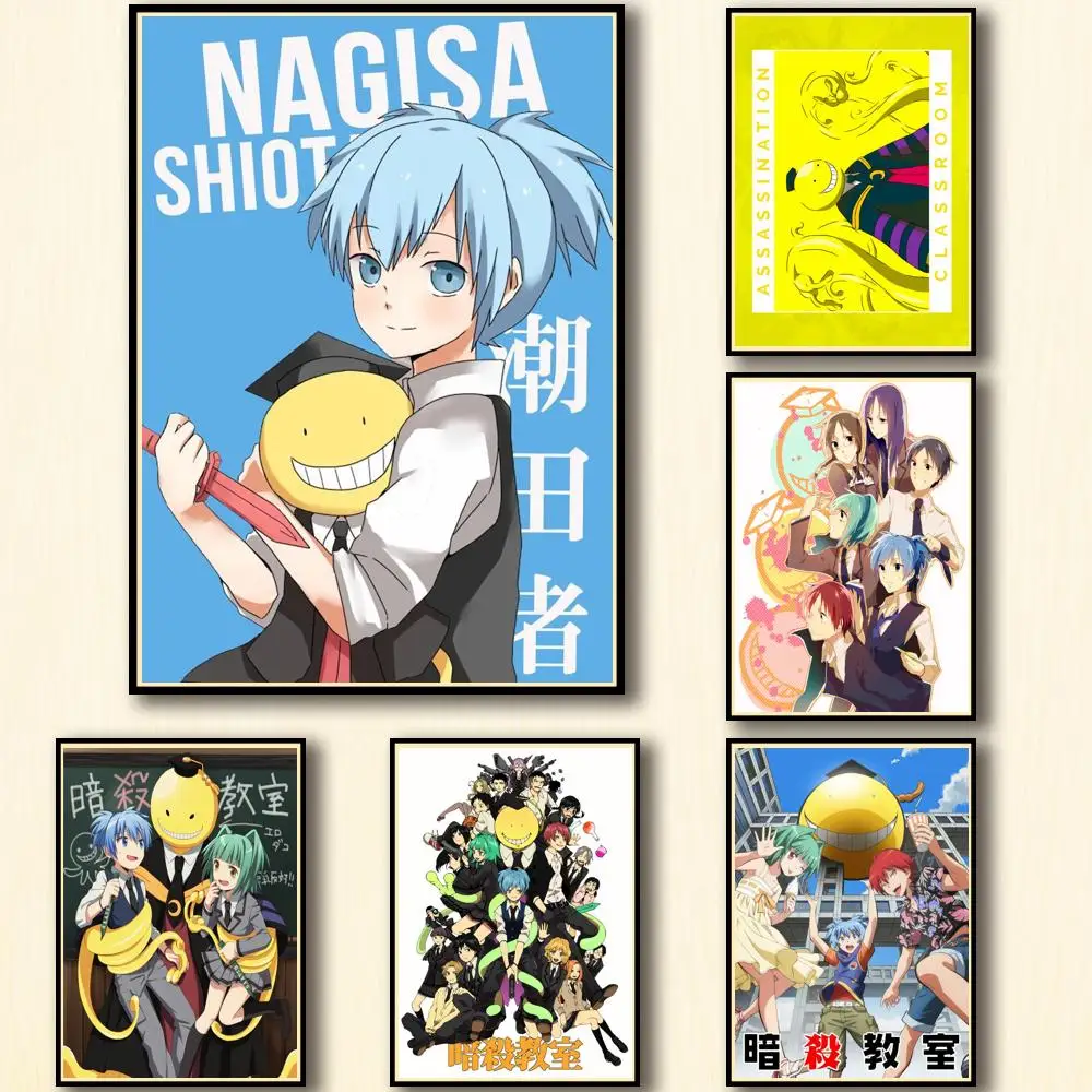 31 стиль на выбор, печать в классе аниме «убийца», художественный постер на холсте для украшения гостиной, домашняя Настенная картина