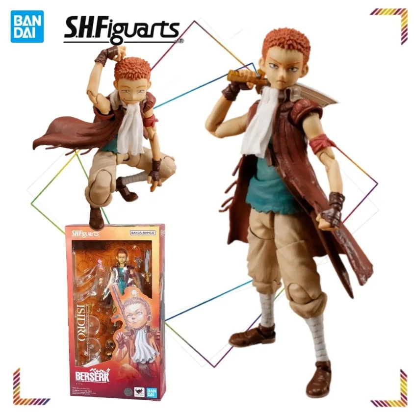Фото Фигурка BANDAI S.H.Figuarts Исидро из аниме «Берсерк», коллекционная модель, подарок для фанатов №1