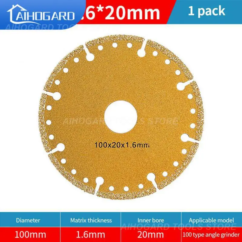 

Saw Blade Fast Ctting Diamond Cutting Blade Durable Wheel Blade Angle Grinder Sheet Tools High Temperature Sharp Wear-resistant