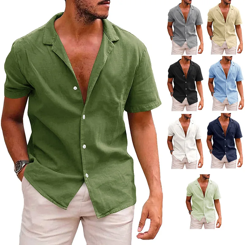 

Linen Mens Shirts