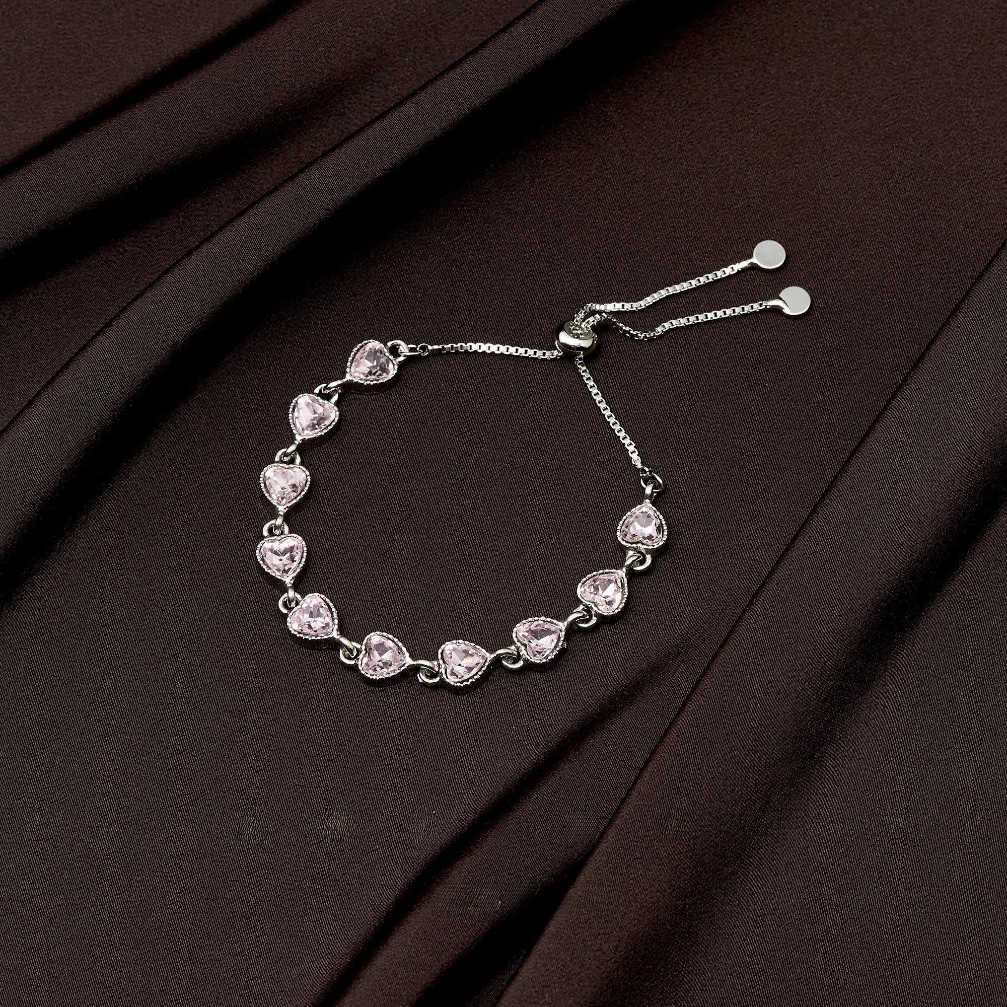 Продажа браслета Anxie корейская серия сладкий циркон браслет Love дизайн легкий