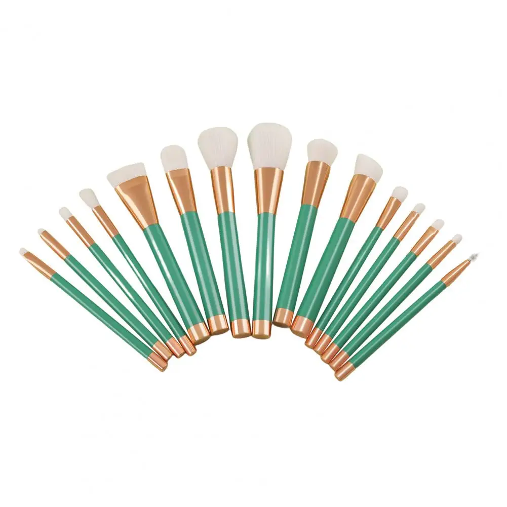 

15Pcs/Set Beauty Brush Universal Mini Long Lifespan Eye Concealing Beauty Brush for Female Makeup Brush Eye Shadow Brush