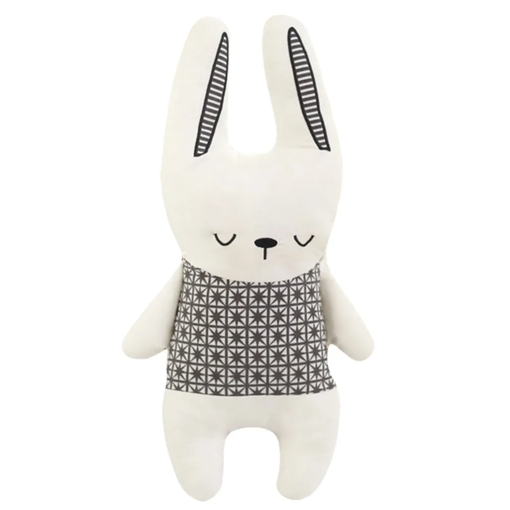 Подушка в виде кролика единорога медведя подушка хлопковые набивные животные