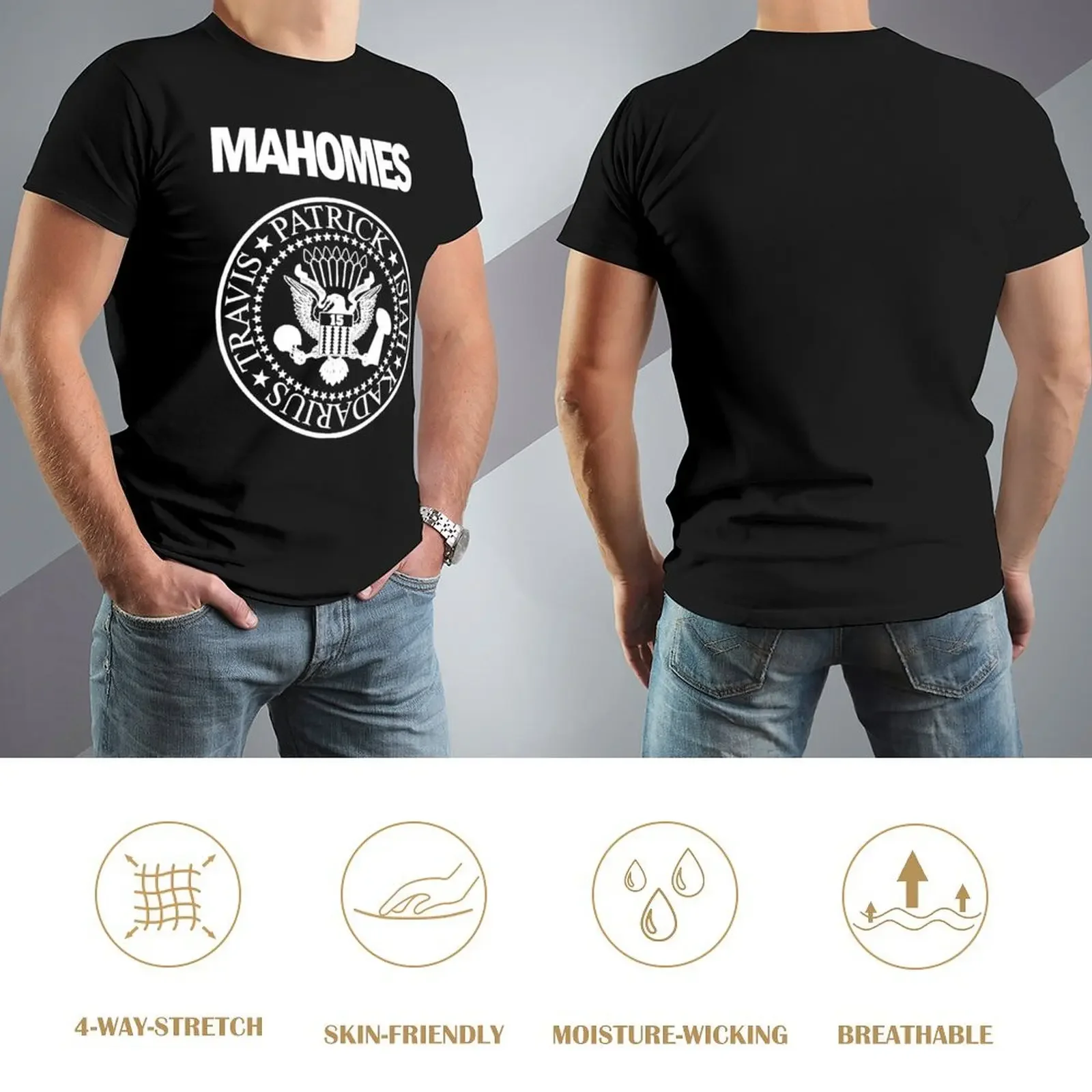 Футболка Патрика Mahomes Ramones