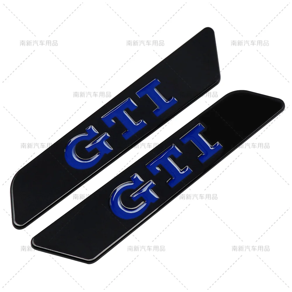 3D металлический GTD GLI GTI Rline значок бокового крыла эмблема наклейка наклейки для VW