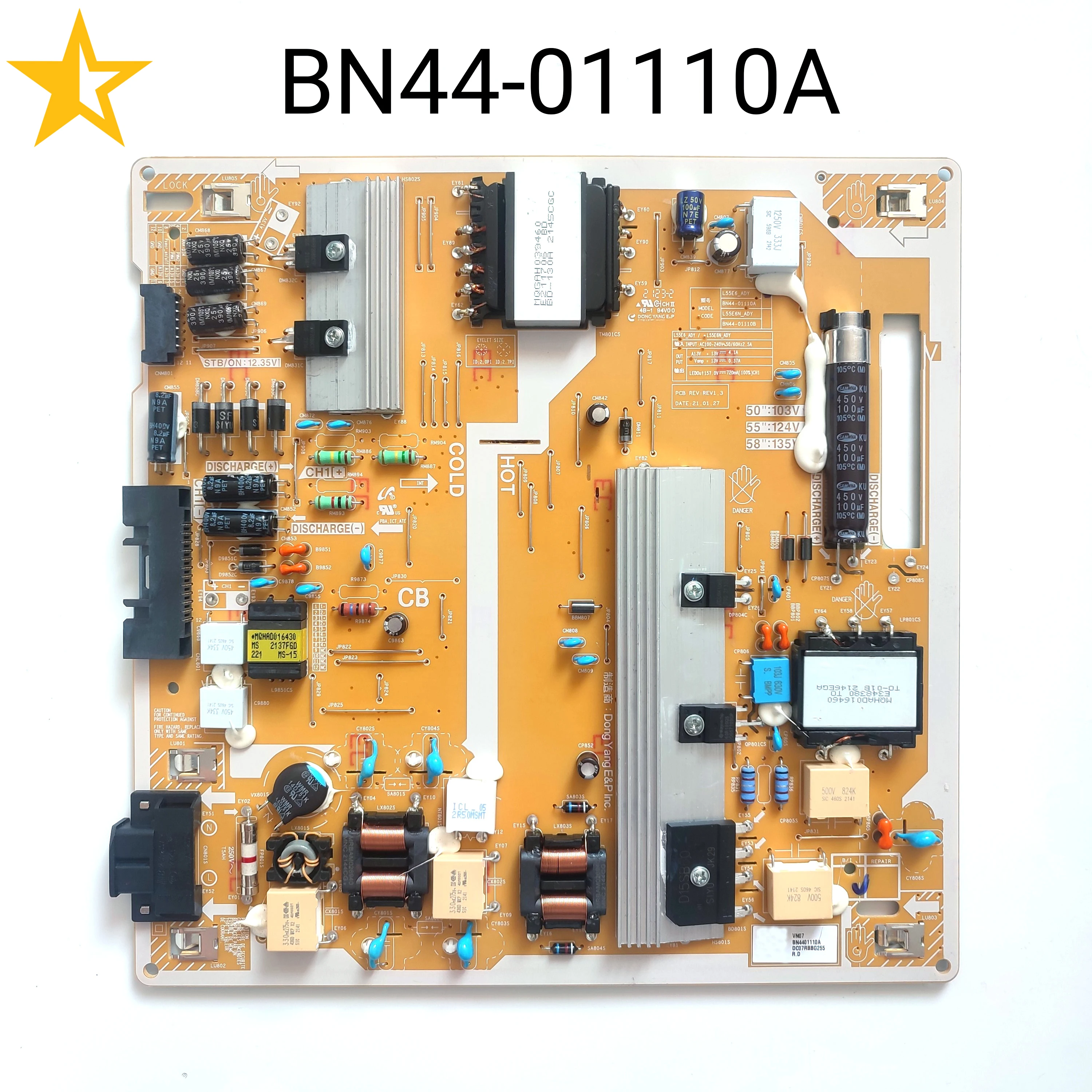 

BN44-01110A L55E6_ADY Power Supply/LED Board For HG50AU800NF UN55AU8000BXZA UE50AU8070U UE50AU8000K UN50AU8000FXZA TV Parts