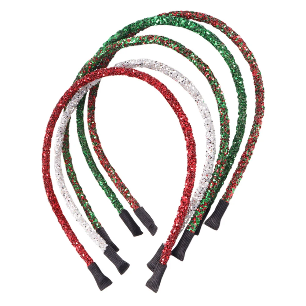 

Christmasheadband Headbands Hair Band Accessories Head Favors Boppersglitter Sparkleparty Cosplay Bling Costume Sparkly Holiday