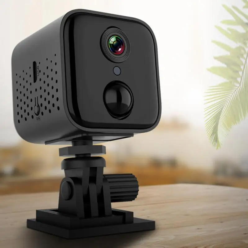 

Беспроводная мини-видеокамера видеонаблюдения со встроенным аккумулятором и поддержкой Wi-Fi