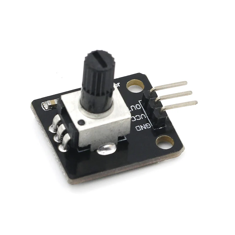 Роторный потенциометр аналоговый ручной модуль для электронных блоков Pi Arduino RV09