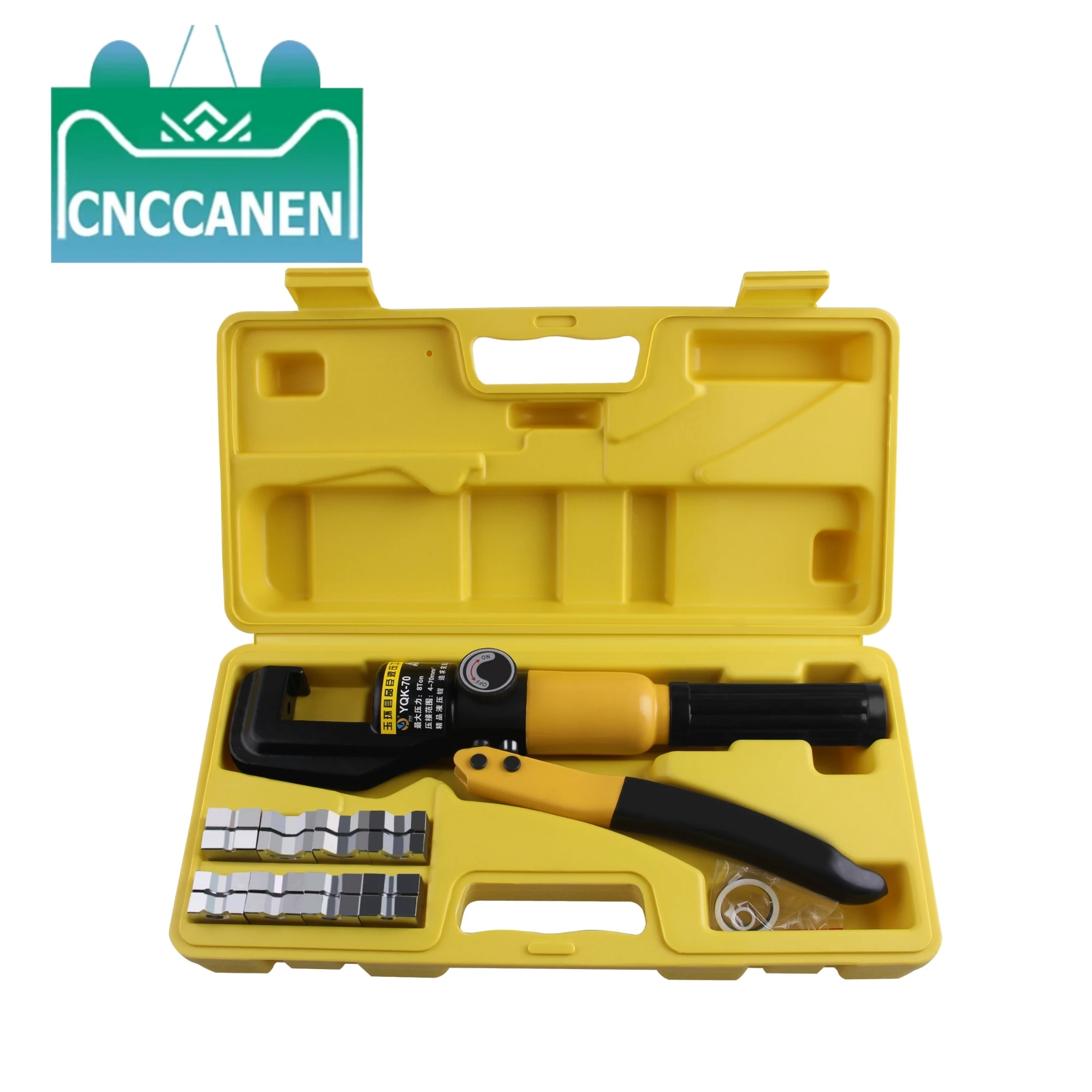 

Гидравлический обжимной инструмент 8T, гидравлический кабельный наконечник, обжимные клещи, гидравлические компрессионные инструменты YQK-70, диапазон 4-70 мм