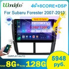 Wondefoo магнитола 2 din android 10 с экраном автомагнитола для Subaru Forester Impreza 2007-2015 Carplay, интеллектуальная система, мультимедийные видеоплееры автомагнитола блютуз автозвук Навигация стерео Навигатор