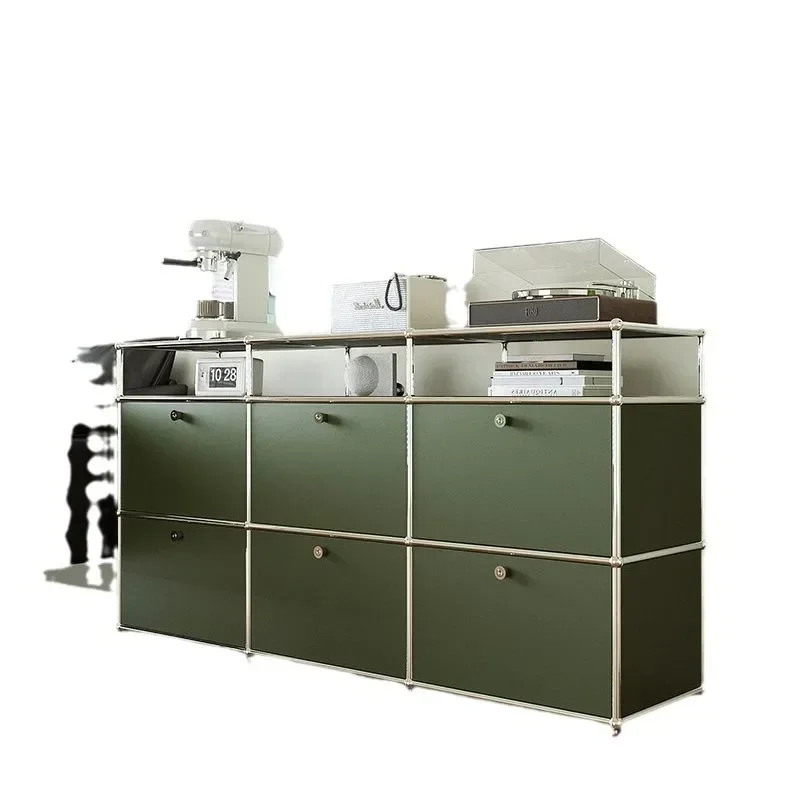 Современный USM шкаф для телевизора из нержавеющей стали модуль хранения