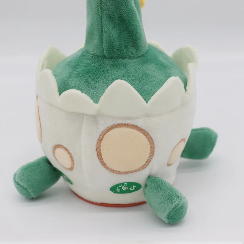 Электрическая плюшевая кукла танцор животные светящийся жираф запись звука