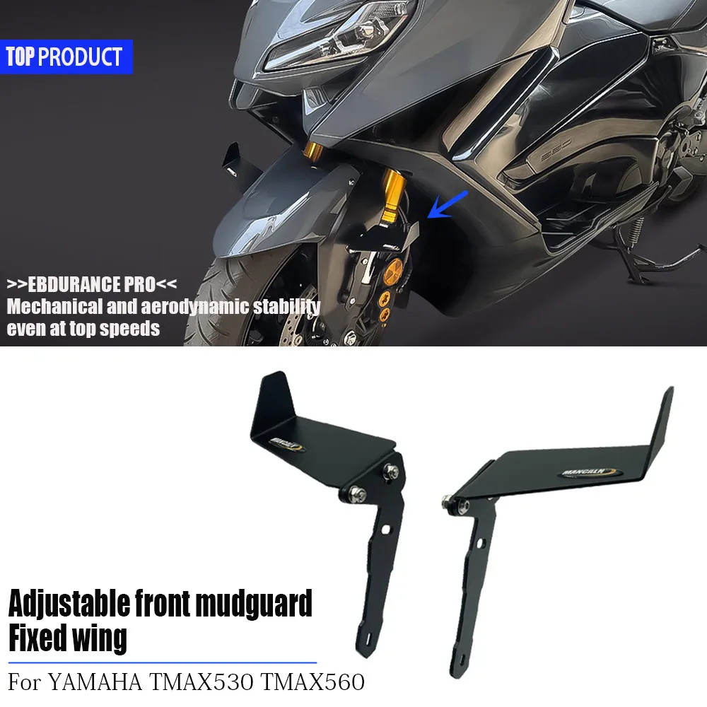Модифицированное регулируемое переднее крыло для Yamaha TMAX530 TMAX560 фиксированное