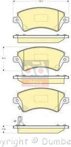 

Код магазина: FDB1573 для тормозной колодки на 02 COROLLA (PREMIER)