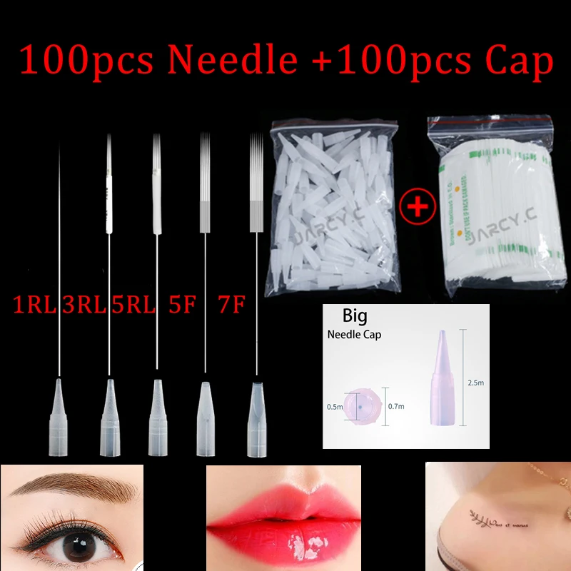 

Tattoo Needles and Needle Tips Derma Pen Needles Bayonet Cartridge Needle microneedling piercing needle microshading needle