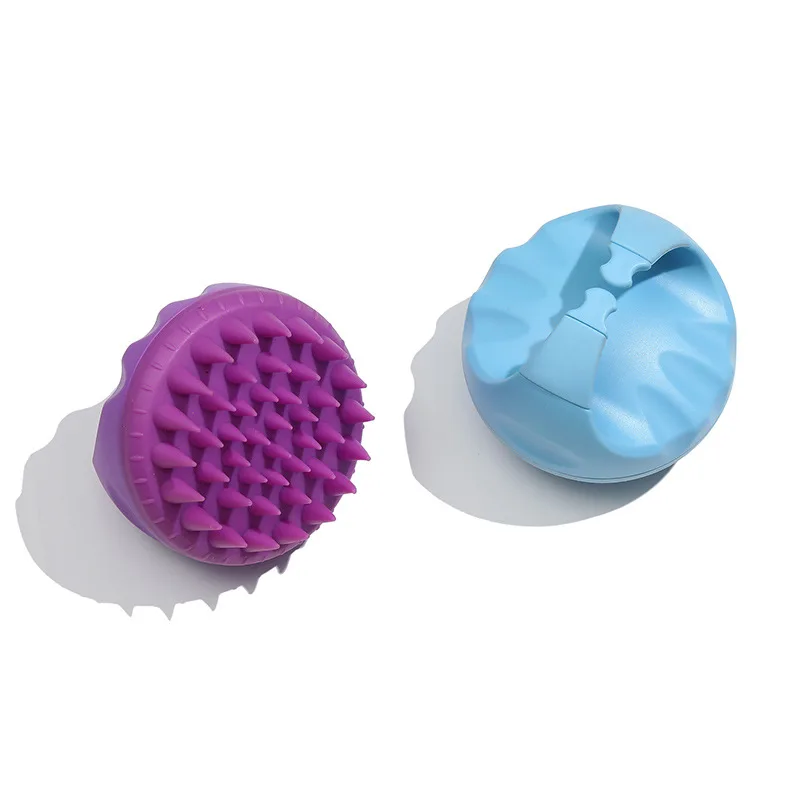 

Силиконовая щетка для мытья волос и мытья волос