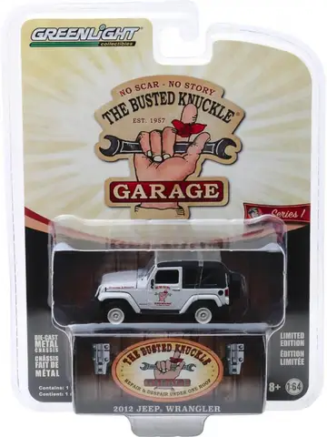 Статичная модель автомобиля Jeep Wrangler Muscle Car 1:64
