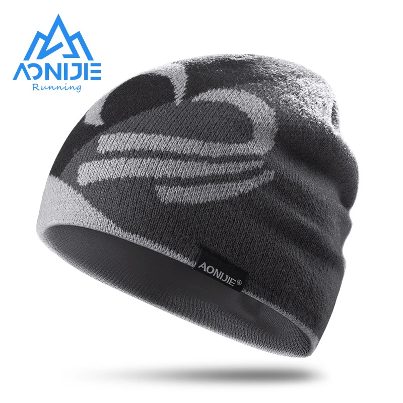 

AONIJIE Unisex Winter Warm Sports Knit Beanie Hat Skull Cap For Running Jogging Marathon Travelling Cycling Camping Hiking