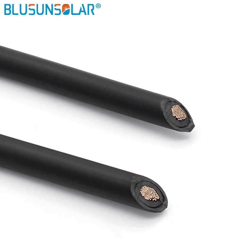 

1lot /50 Meters High Quality 4mm2 (12AWG) Solar Wire Solar Pv Cable Wire Copper Conductor XLPE Jacket TUV Certifiction Solar