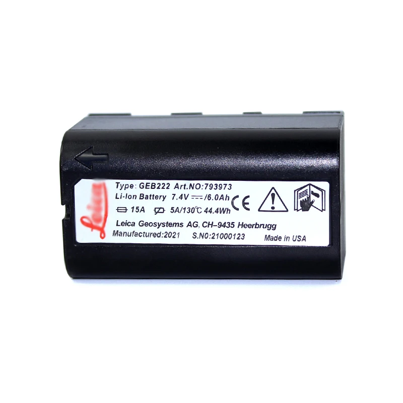 Батарея для батареи 7,4 V 6000mAh Leica, зарядное устройство для GKL311 Батарея для батареи 7,4 V 6000mAh Leica, зарядное устройство для GKL311