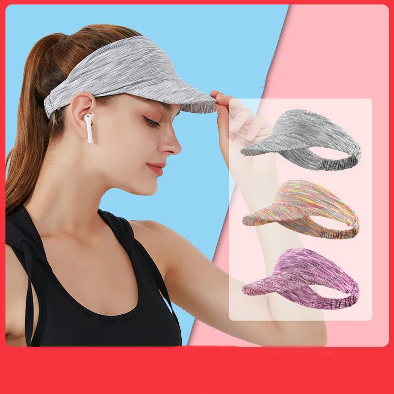

New Summer Men Women Cycling Cap Outdoor Sports Running Headwear Bandana Breathable Sports Hair Visor Unisex UV Protaction Hats