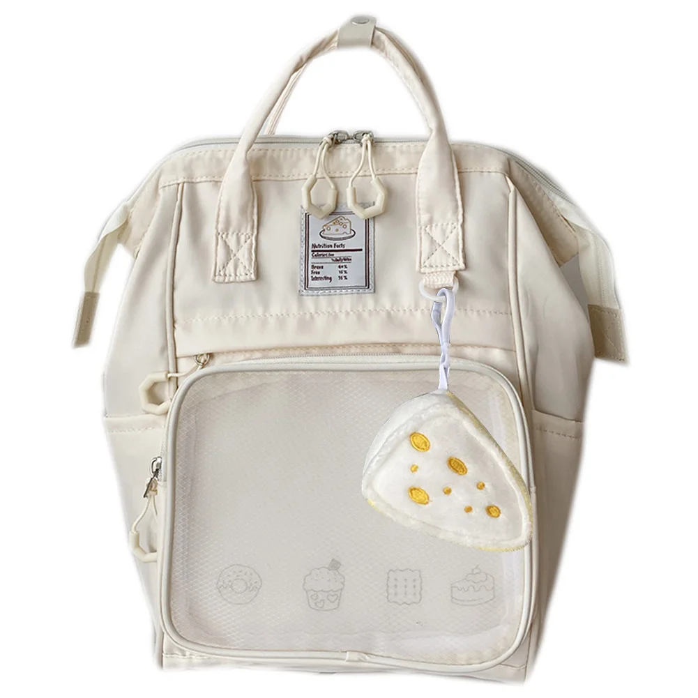 

Japanese High School Girls Backpack Teenage Large Capacity Nylon School Women Harajuku Mochilas with Pendant