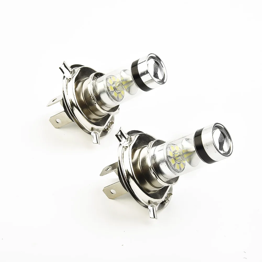 

2*Car H4 8000K High/Low Beam 20LEDs Fog Light Driving DRL Bulbs White Lamp 12V-24V Signal/Parking/Tail/Brake Lights