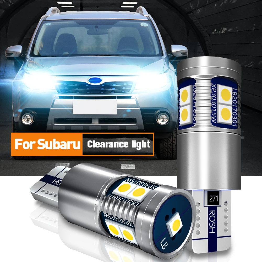 

2pcs LED Clearance Light Parking Bulb Lamp W5W T10 2825 194 Canbus For Subaru Forester XV Tribeca Outback Legacy Impreza