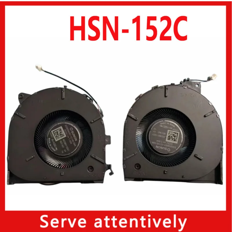 Для HP ZHAN 99 ZBook Studio 16-дюймовый G9 HSN-152C охлаждающий вентилятор для ноутбука