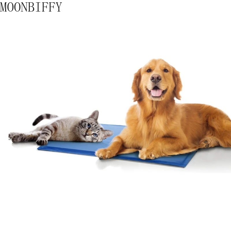 

Водонепроницаемый охлаждающий коврик для домашних животных, охлаждающий матрас для собак, кошек, льда, крутой мат для питомцев, подушка для ...