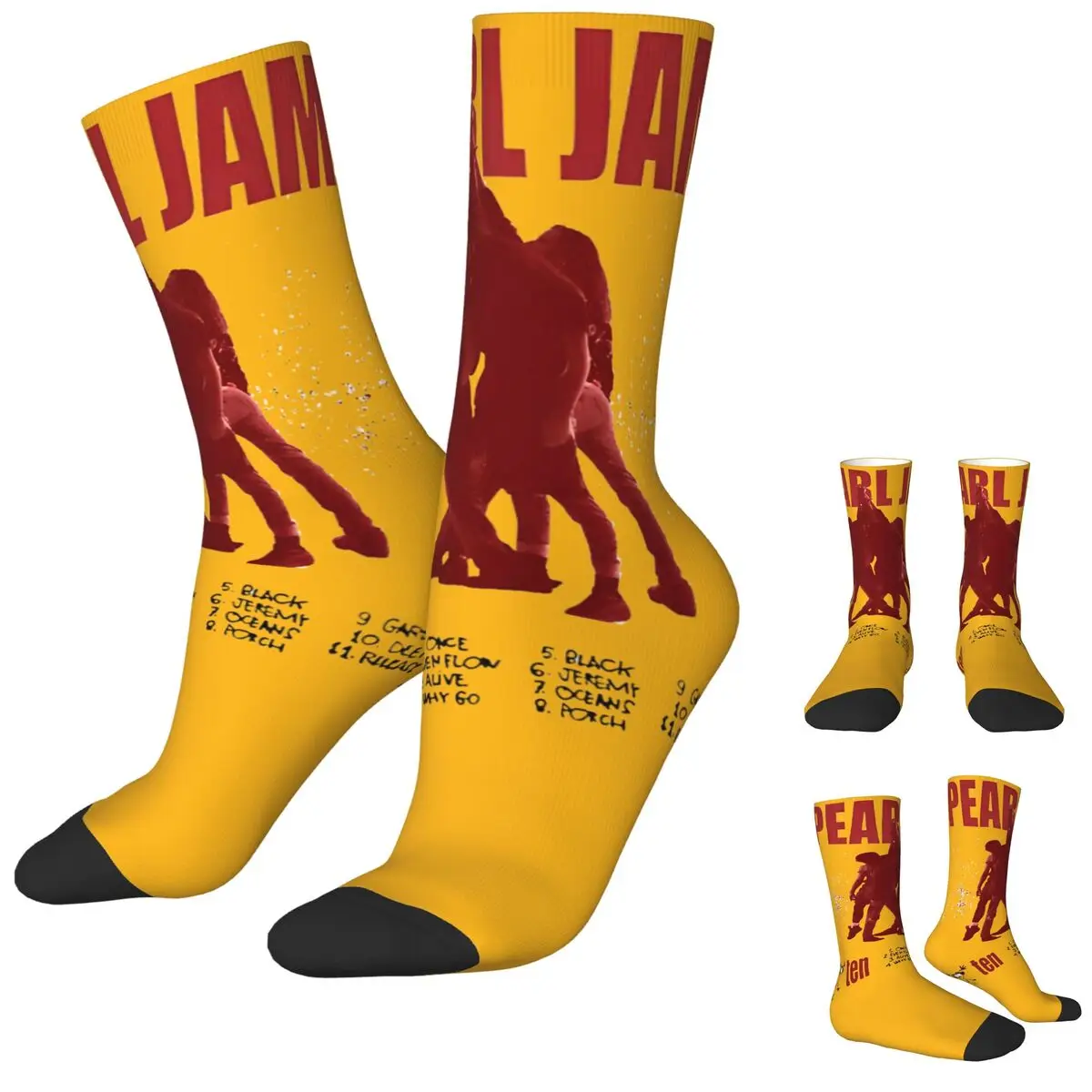 Мужские носки The Kompak Toss Pearls Jams чулки весенние забавные высокого качества