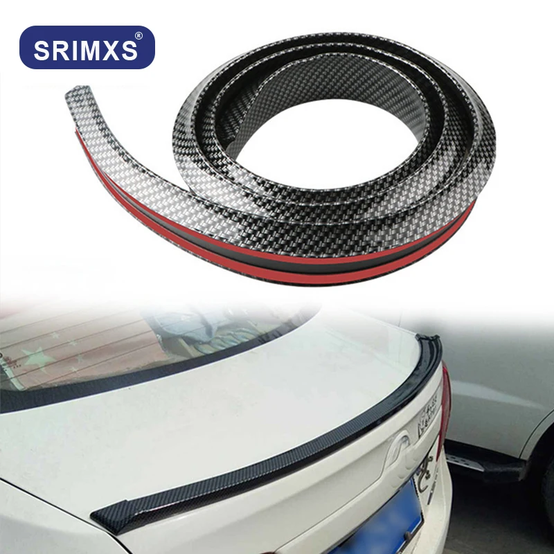 Универсальный задний спойлер для стайлинга автомобиля спойлеры из углеродного