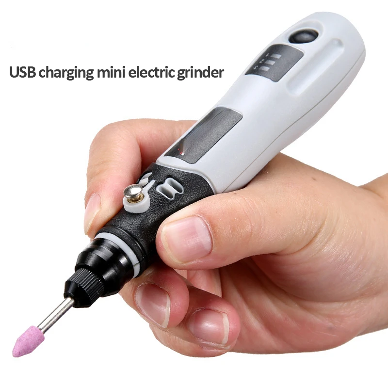 

3 Speed 15000rpm Mini Electric Grinder Cordless Grinding Machine Carving Engraving Pen Trimming Polishing Micro Drilling Tool