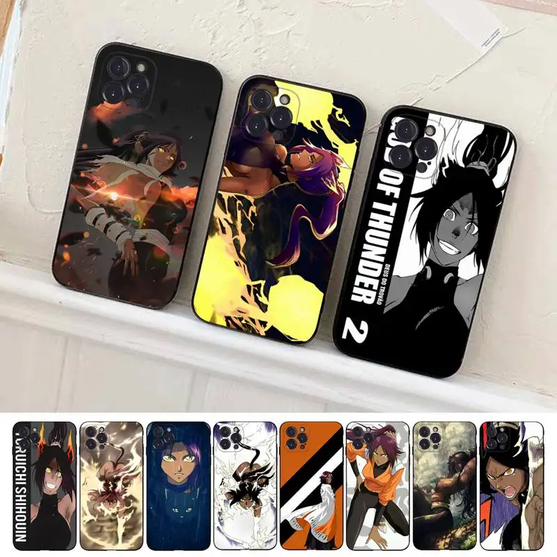 

Yoruichi Shihouin Bleach Phone Case For iPhone 14 11 12 13 Mini Pro XS Max Cover 6 7 8 Plus X XR SE 2020 Funda Shell