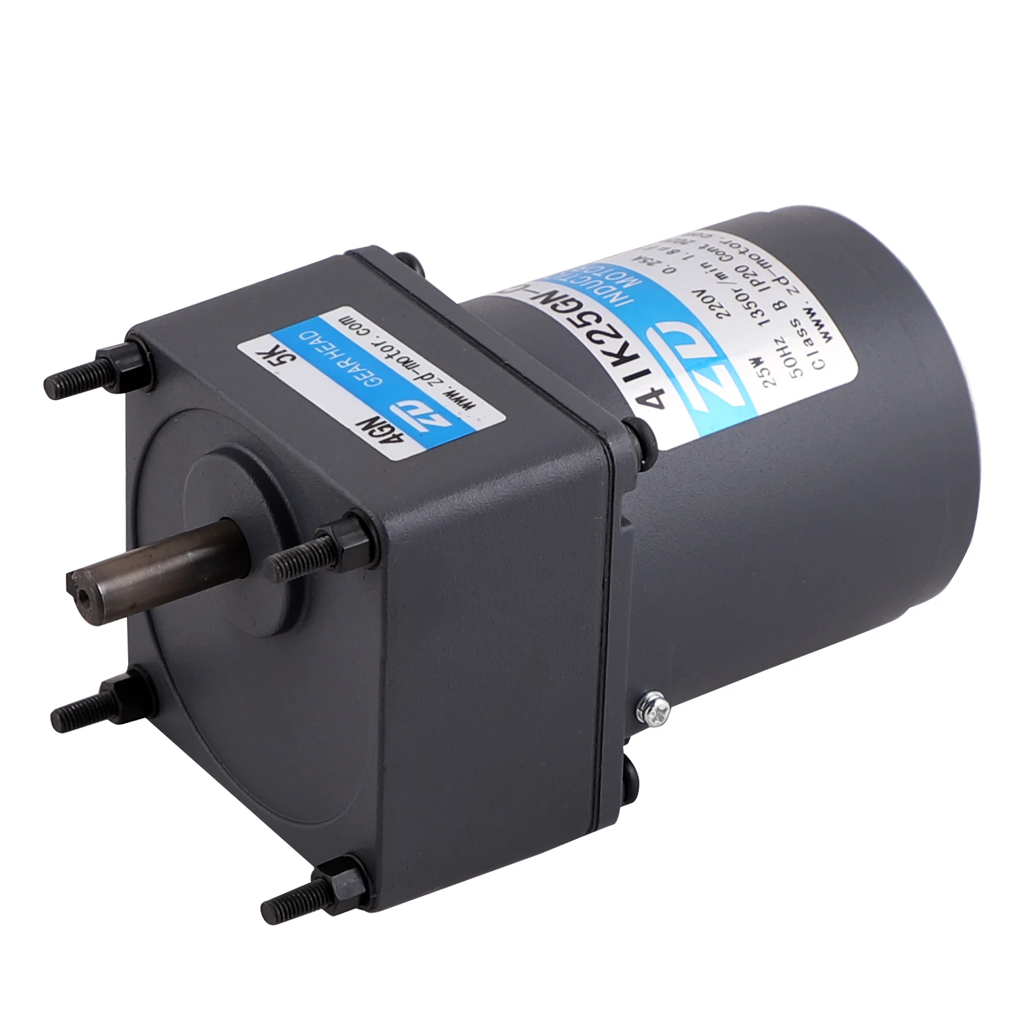 Индукционный мотор-редуктор переменного тока 80 мм 25 Вт 4IK25GN-C