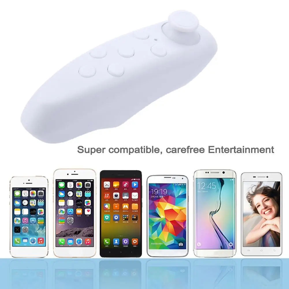 Wireless Bluetooth-compatible Gamepad Update VR Remote Controller For Android iOS Mobile Games Pad Control 3D Glasses |