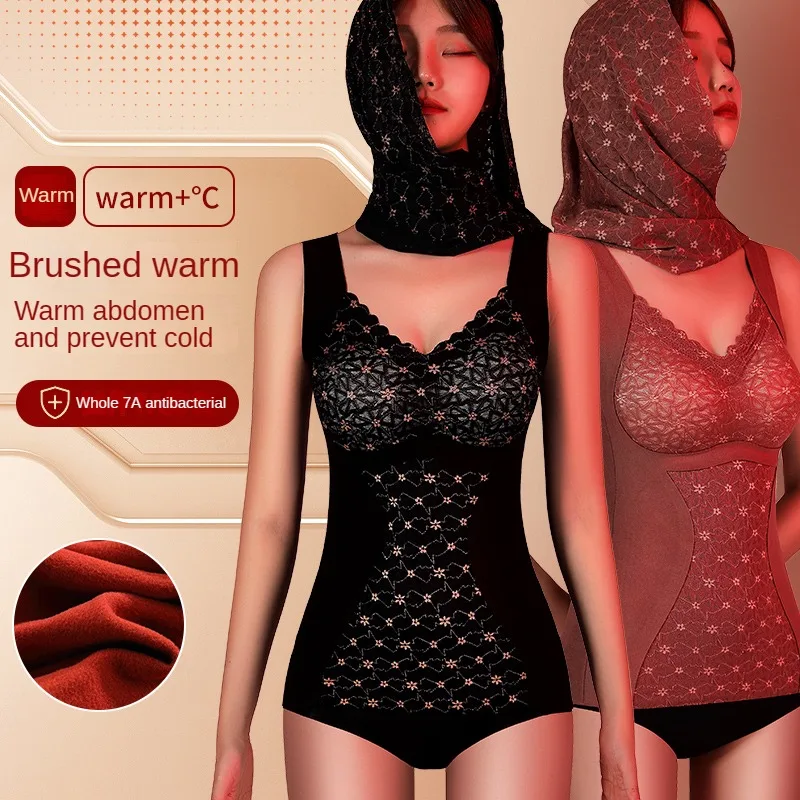 Кружевной топ пушистая кофта бюстгальтер сохраняющий тепло формирующий фигуру